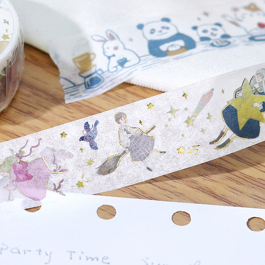 BGM Washi Tape - Life Series - Flying Girl