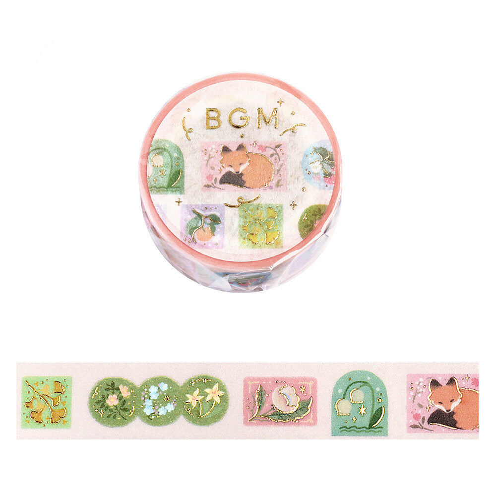 BGM Washi Tape - Forest Through the Trees