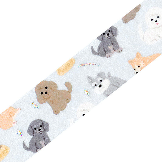 BGM Washi Tape - Life Series - I Love Dogs