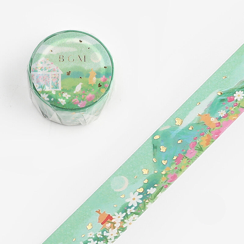 BGM Washi Tape - Little World - Wind Flower Garden