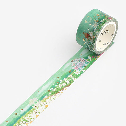 BGM Washi Tape - Little World - Wind Flower Garden