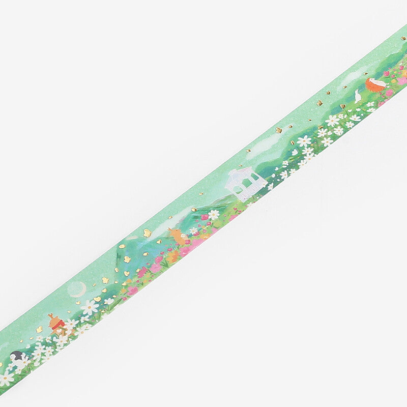 BGM Washi Tape - Little World - Wind Flower Garden
