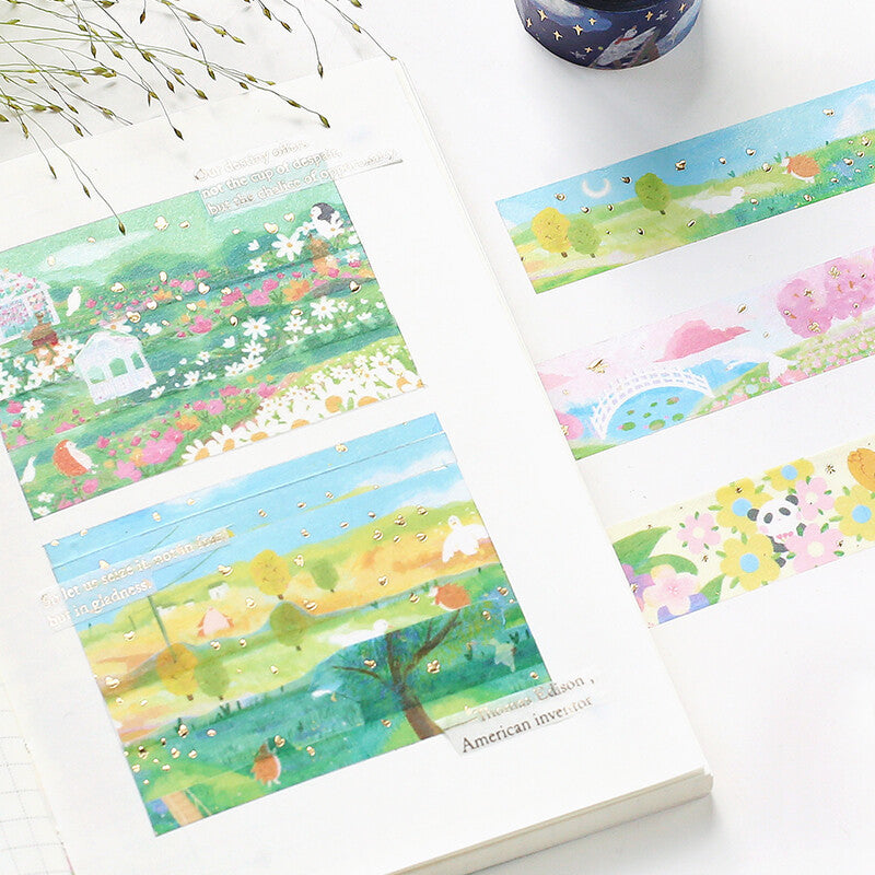 BGM Washi Tape - Little World - Garden of Dreams