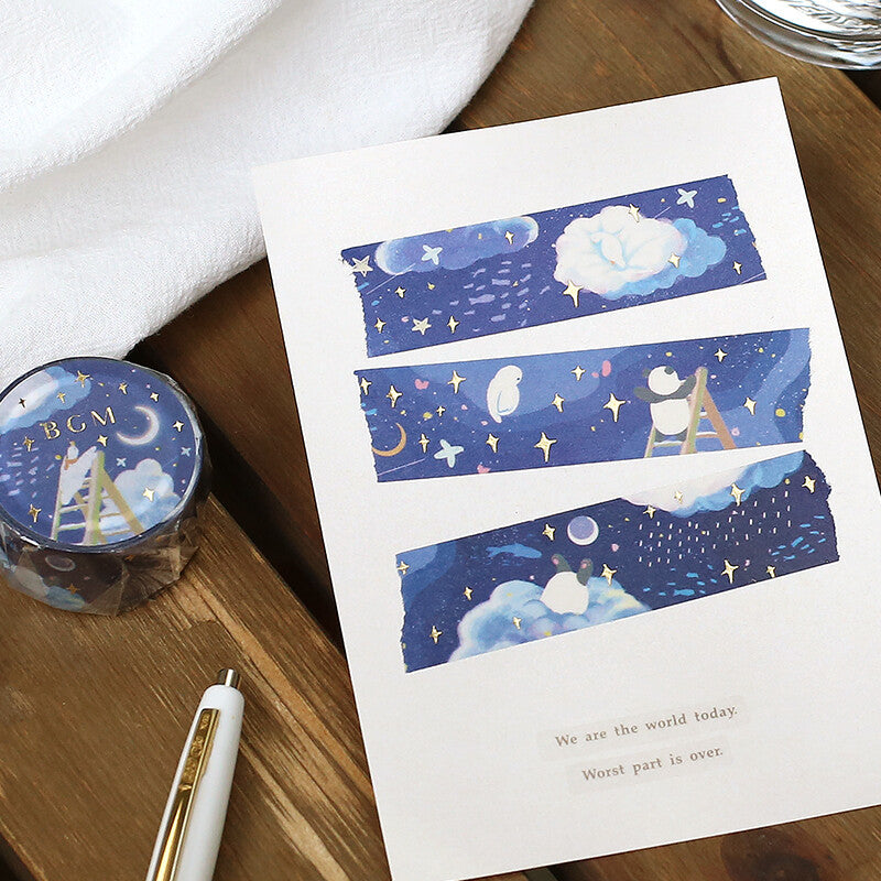 BGM Washi Tape - Little World - Galactic Island