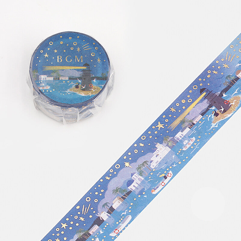 BGM Washi Tape - Little World - Harbor Lighthouse