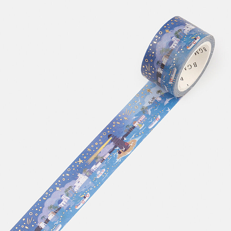BGM Washi Tape - Little World - Harbor Lighthouse