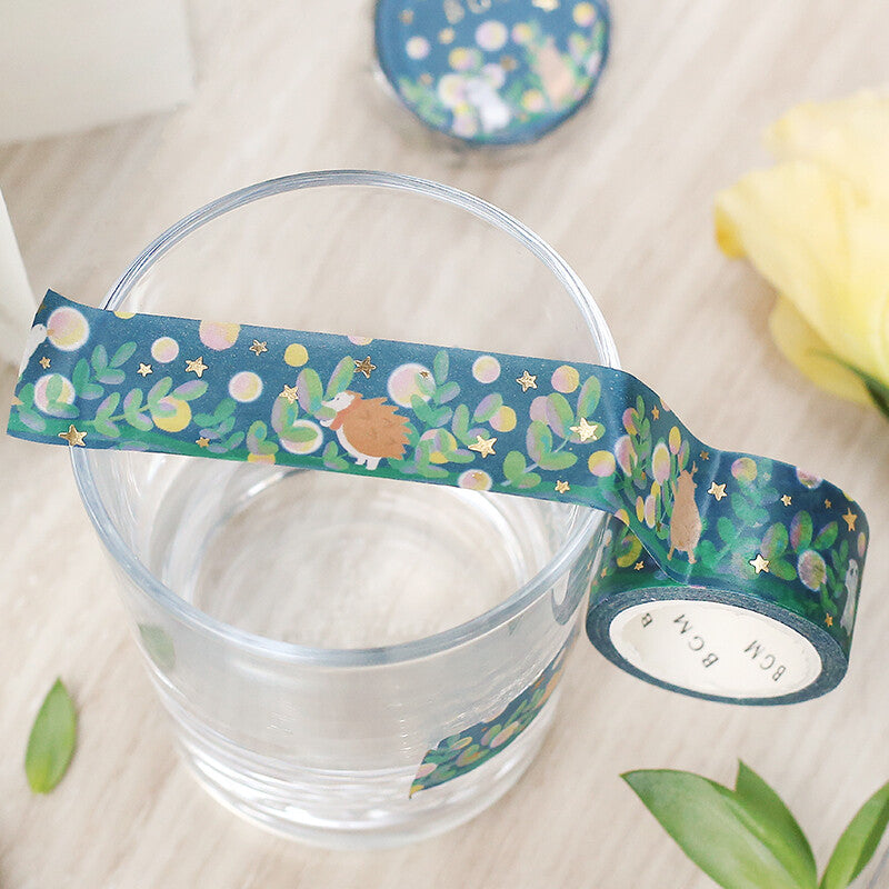 BGM Washi Tape - Little World - Starry Night Forest