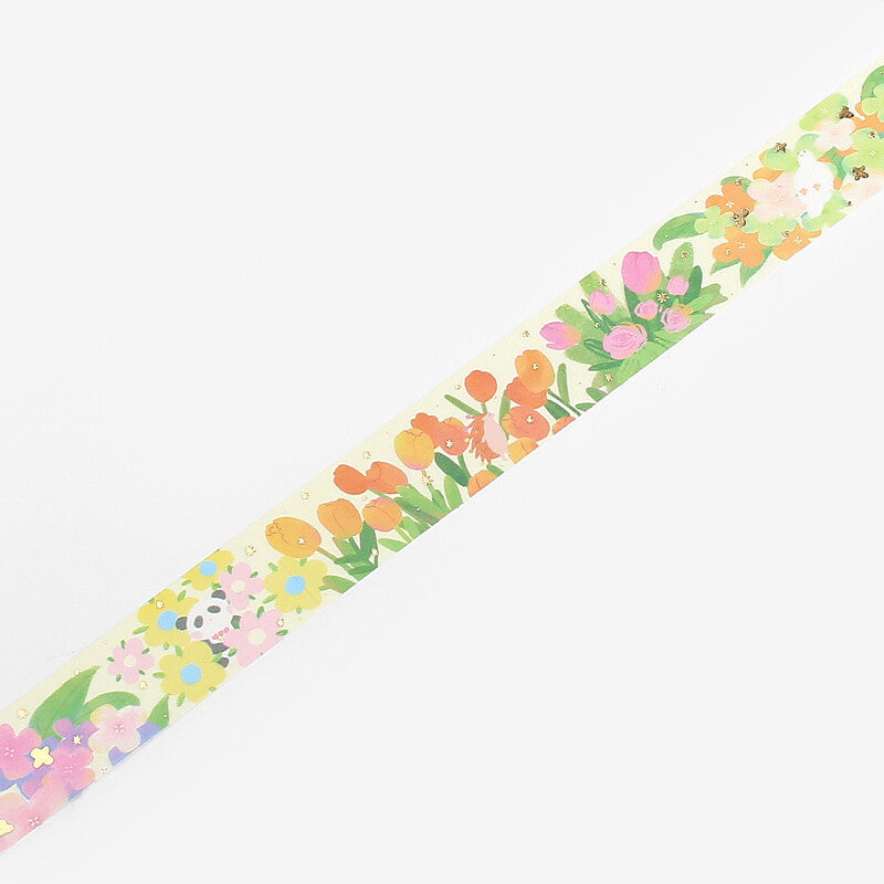 BGM Washi Tape - Little World - Tulip Field