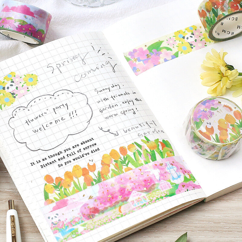 BGM Washi Tape - Little World - Garden of Dreams