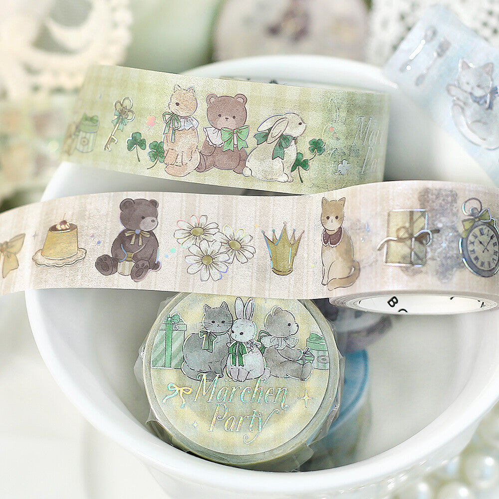 BGM Washi Tape - Marchen (Fairy Tale) Party - Garden