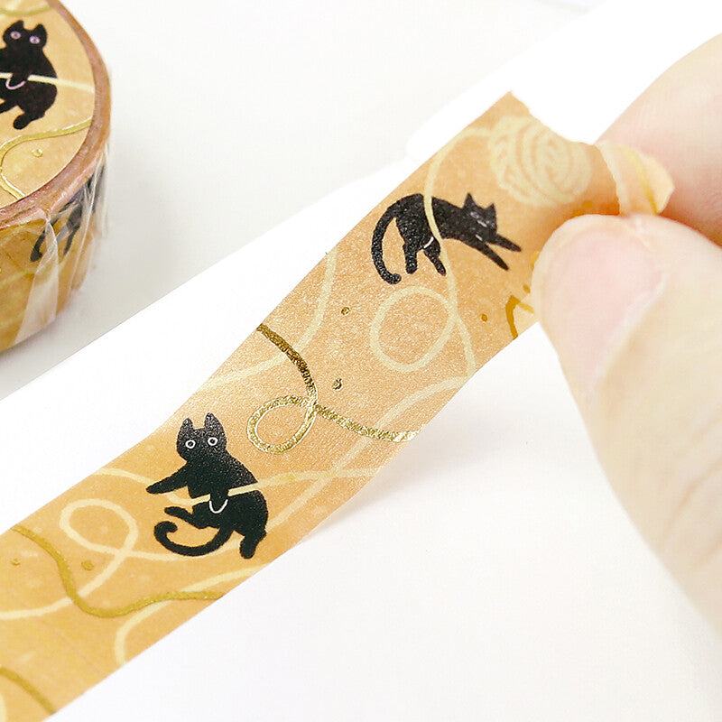 BGM Washi Tape - Neko to Ito (Cat and Yarn)