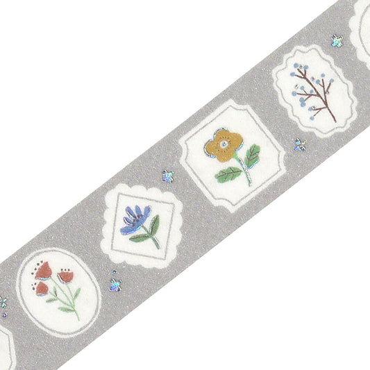 BGM Washi Tape - Nordic Forest - Flower Frame