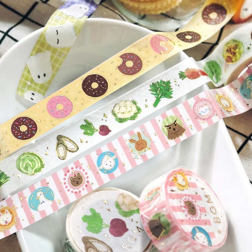 BGM Washi Tape - Life Series - Afternoon Donut