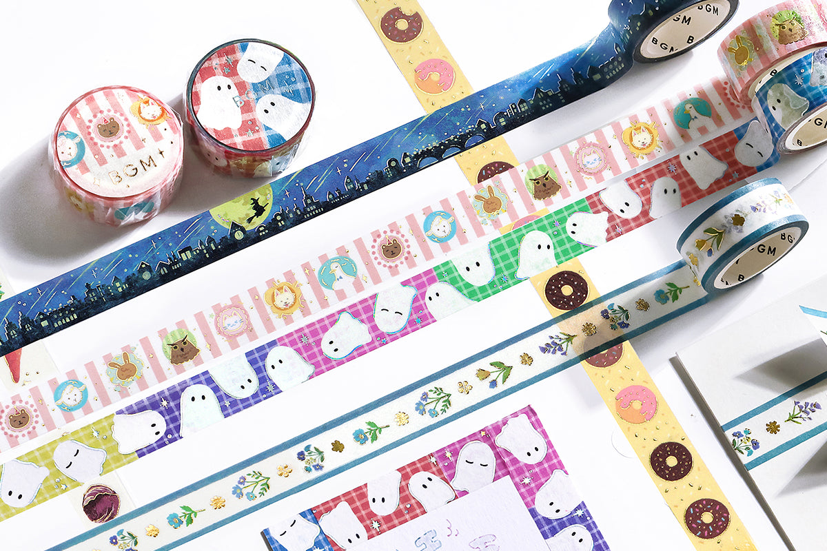 BGM Washi Tape - Life Series - Flower Ribboon