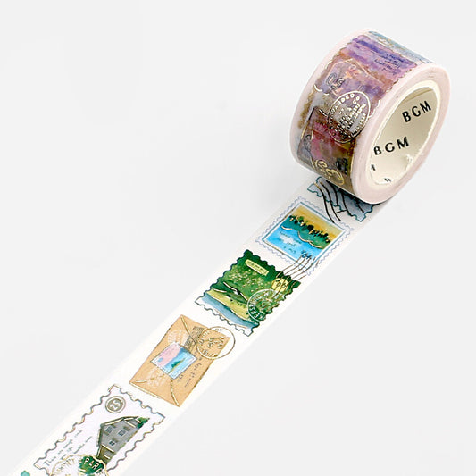 BGM Washi Tape - Post Office - Scenery