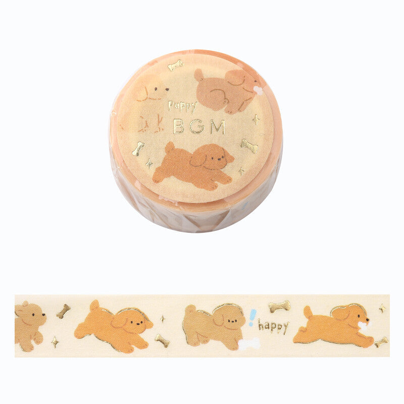 BGM Washi Tape - Puppy