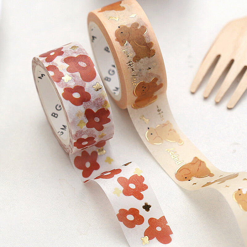 BGM Washi Tape - Puppy