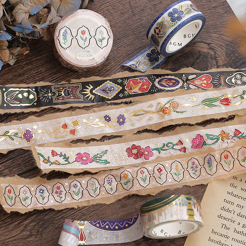 BGM Washi Tape - Retro Series - Ribbon