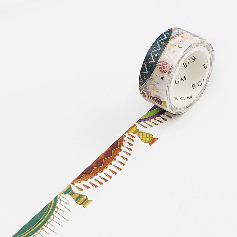 BGM Washi Tape - Retro - Curtains
