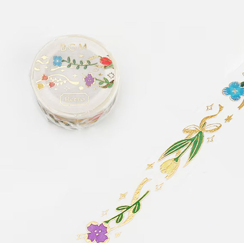 BGM Washi Tape - Retro Series - Ribbon