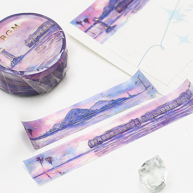 BGM Washi Tape - Sea Train