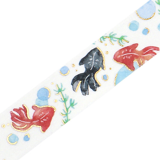 BGM Washi Tape - Summer Limited - Goldfish