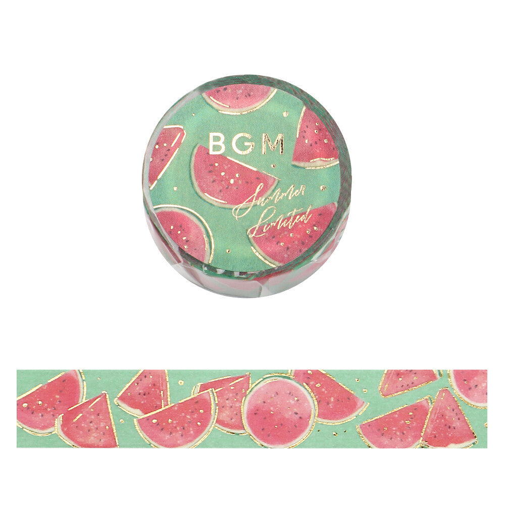 BGM Washi Tape - Summer Limited - Watermelon