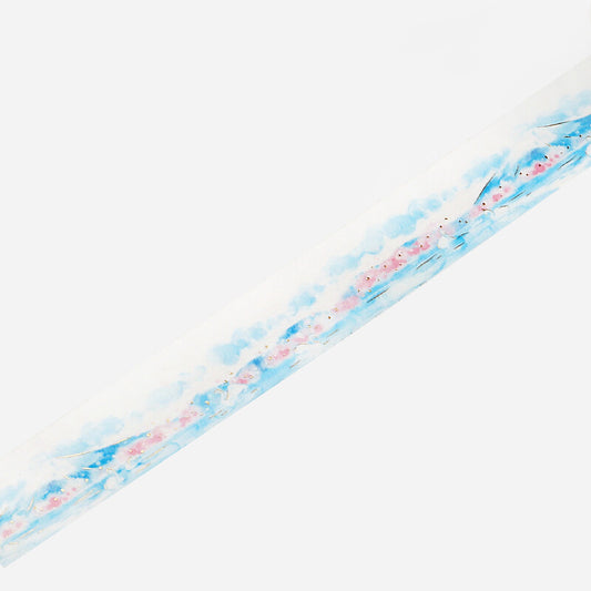 BGM Washi Tape - Watercolor Town - Mount Fuji