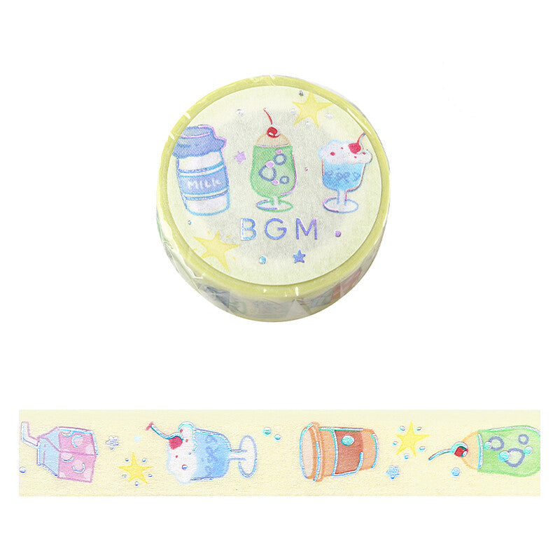 BGM Washi Tape - Life Series - Drinks