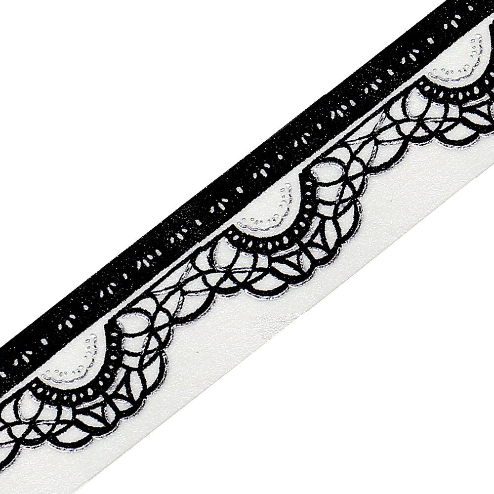 BGM Washi Tape - Monotone Series - Lace