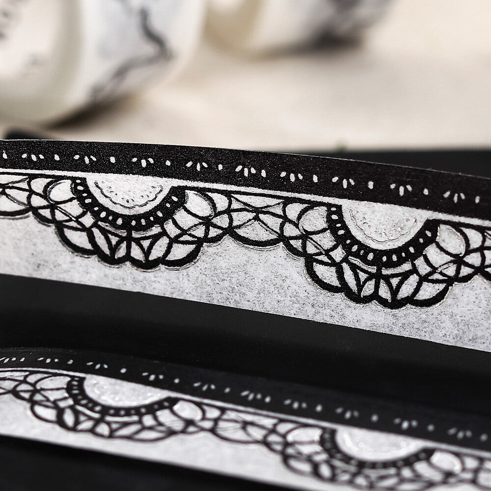 BGM Washi Tape - Monotone Series - Lace