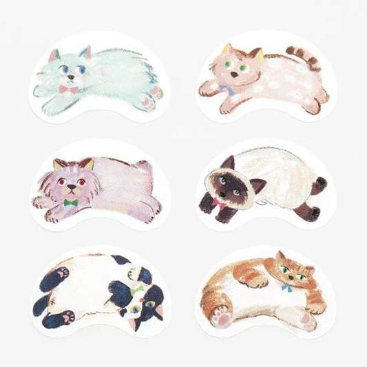 Bande - Writable Sticker Roll - Running Cat