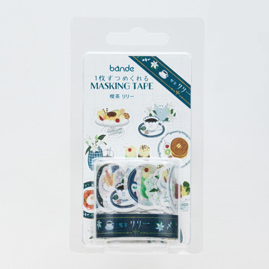Bande Washi Tape Sticker Roll - Lily's Coffee Shop