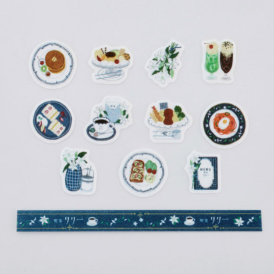 Bande Washi Tape Sticker Roll - Lily's Coffee Shop