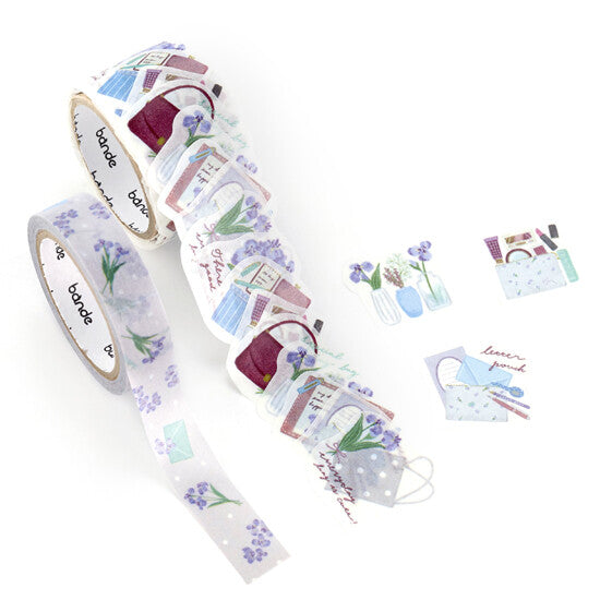 Bande Washi Tape Sticker Roll - Iris and Love Letters