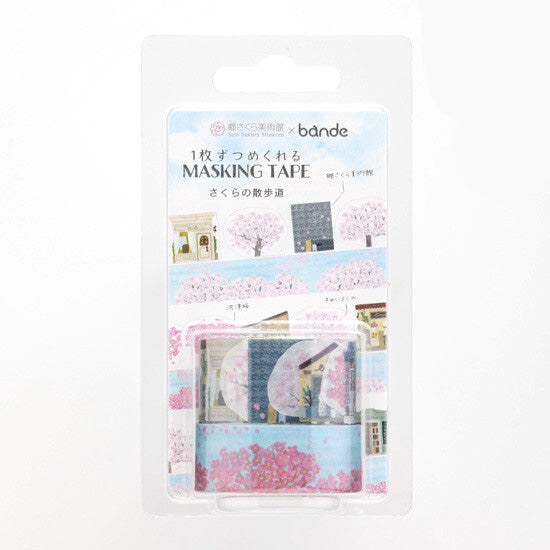 Bande Washi Tape Sticker Roll - Sakura Road