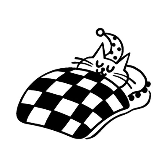 Cat Life Rubber Stamp - Good Night