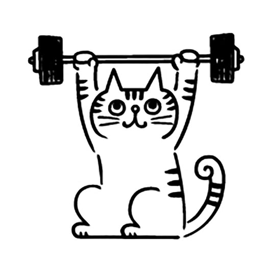 Cat Life Rubber Stamp - Training