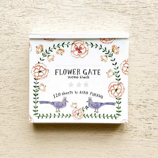 Cozyca - Aiko Fukawa - Flower Gate Memo Pad