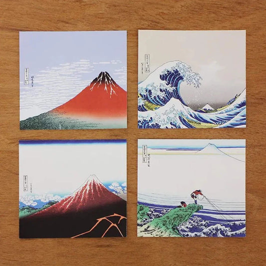 Cozyca - Katsushika Hokusai - Mt. Fuji - Memo Pad