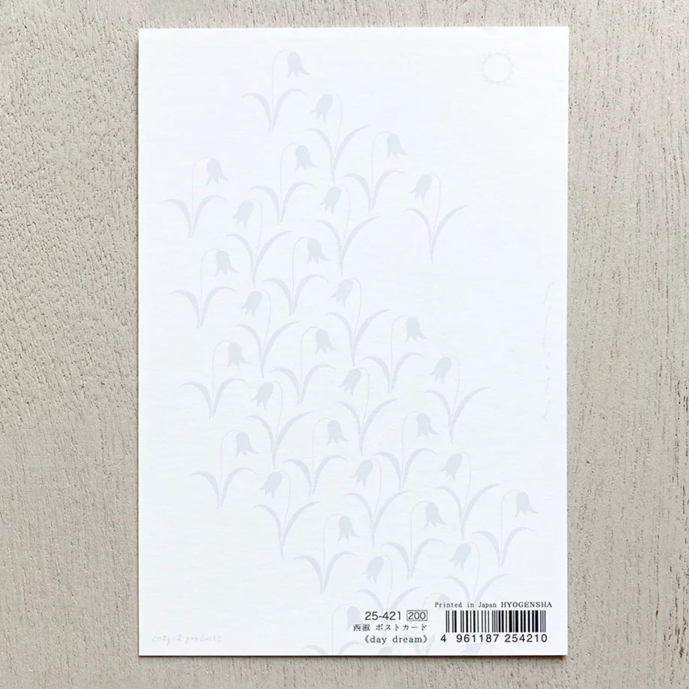 Cozyca - Nishi Shuku - Day Dream - Foil-Stamped Postcard