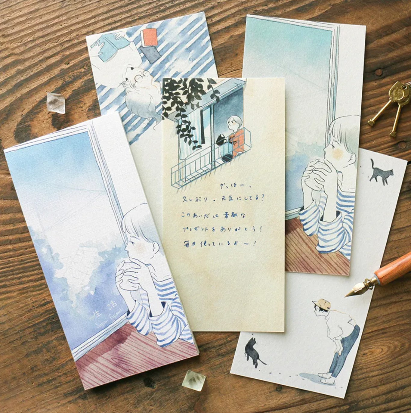 Cozyca Sayuri Fujimaki Notepad - Life