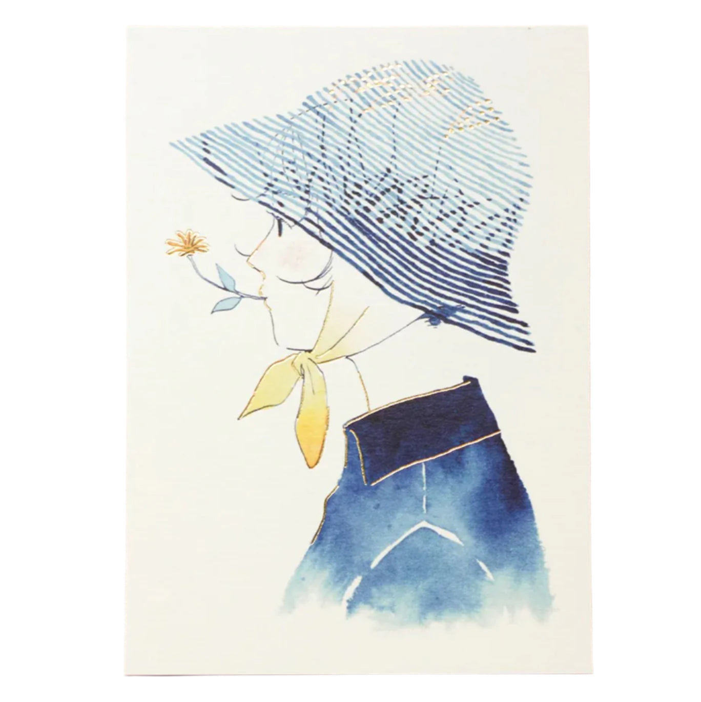 Cozyca - Sayuri Fujimaki - Susuki - Foil-Stamped Postcard