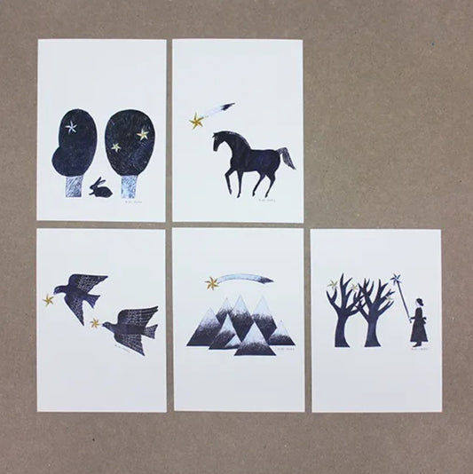 Cozyca - Nishi Shuko - Star - Postcard Book