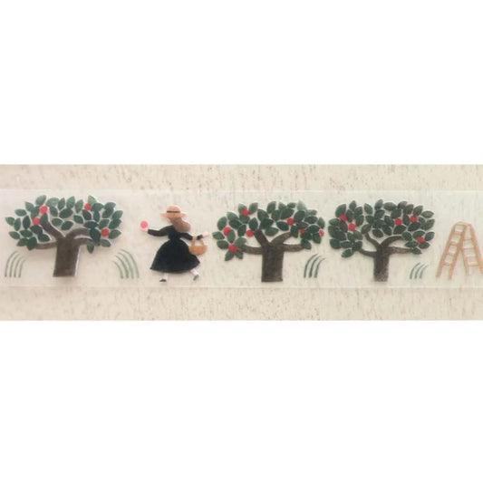 Cozyca Clear Tape - Necktie - Apple Orchard