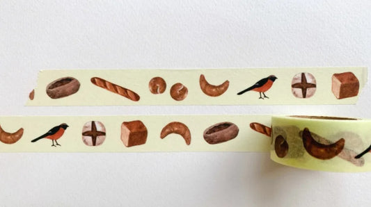 Cozyca Washi Tape - Nishi Shuku - Bread