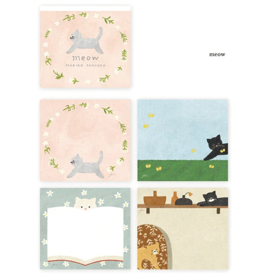 Cozyca Note Pad - Meow