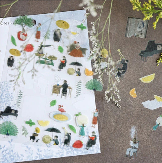 Cozyca - Akira Kusaka - Protagonists II Stickers