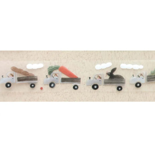 Cozyca Clear Tape - Necktie - Truck