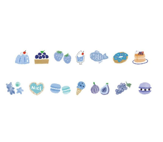 PLUS Deco Rush - Limited Edition - Different Desserts - Blue